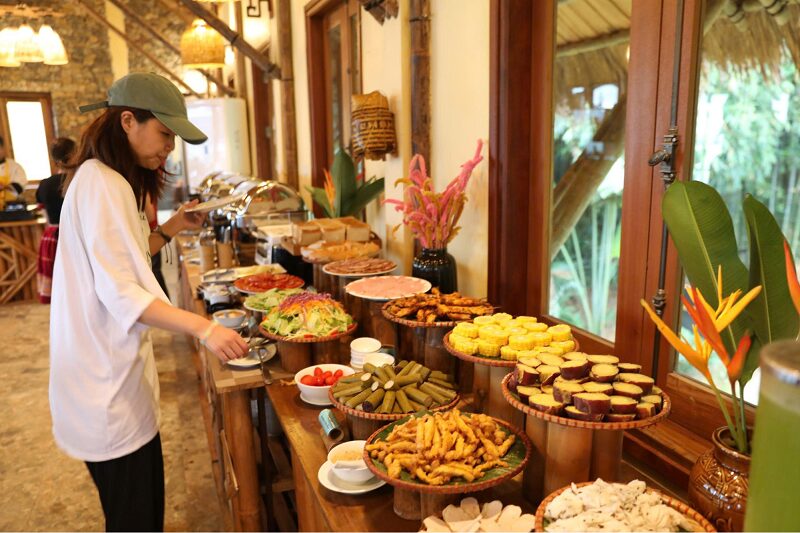 trai-nghiem-am-thuc-mai-chau-hideaway-lake-resort